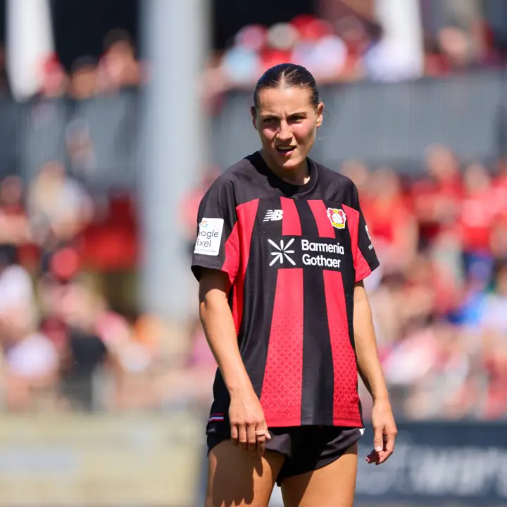 Carlotta Wamser — on the pitch