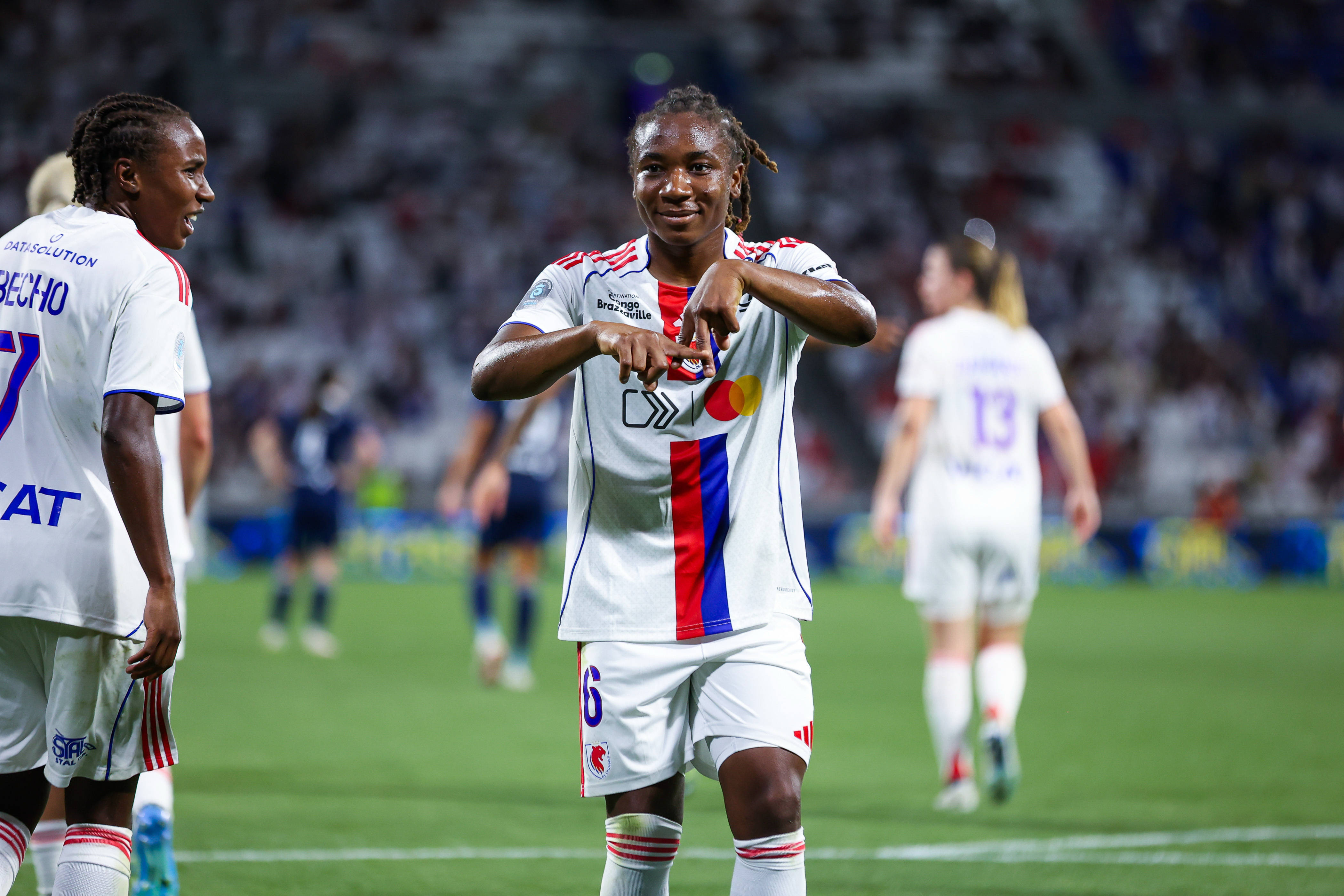 Daelle Melchie Dumornay — on the pitch