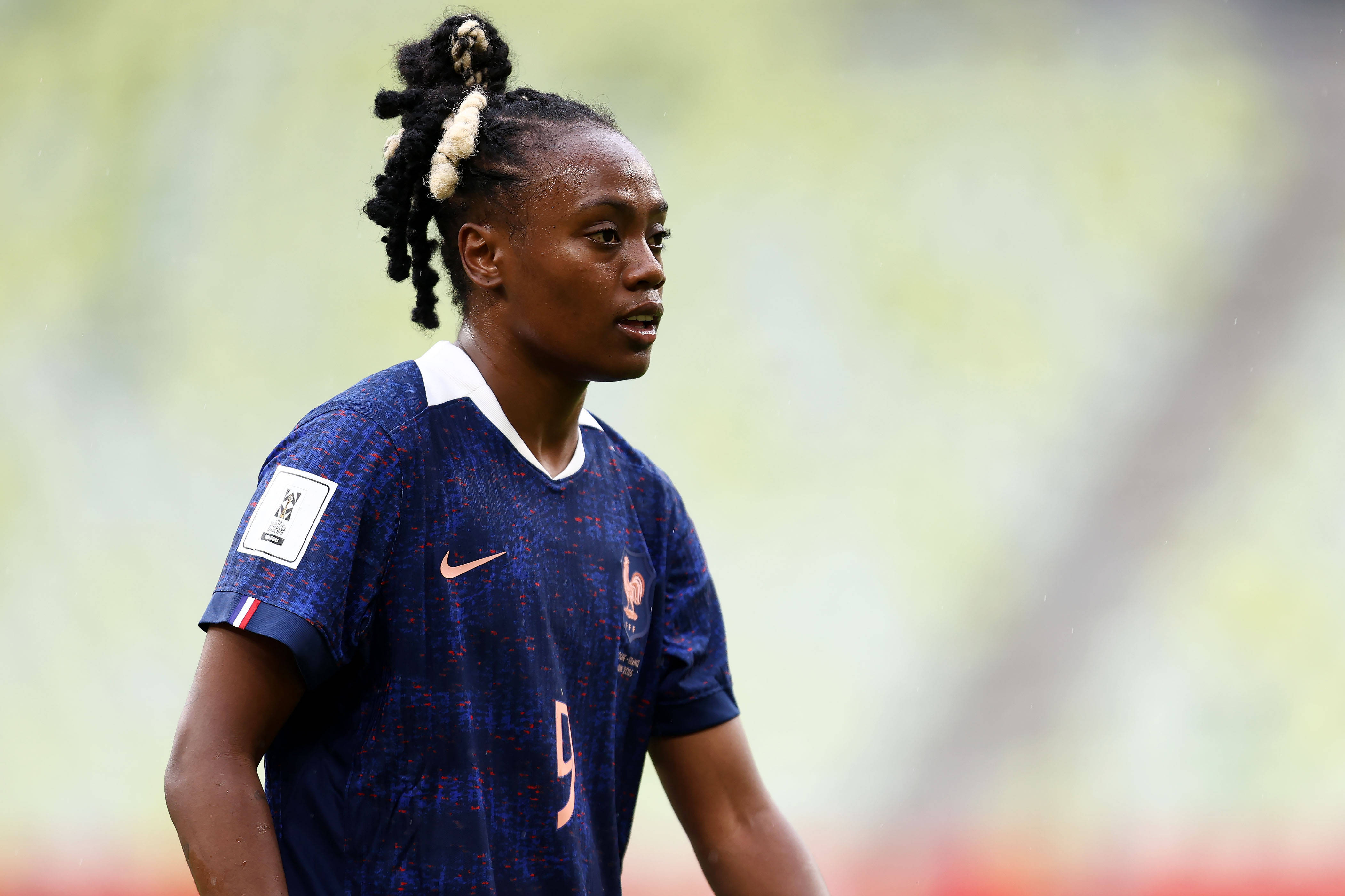 Melvine Malard — on the pitch