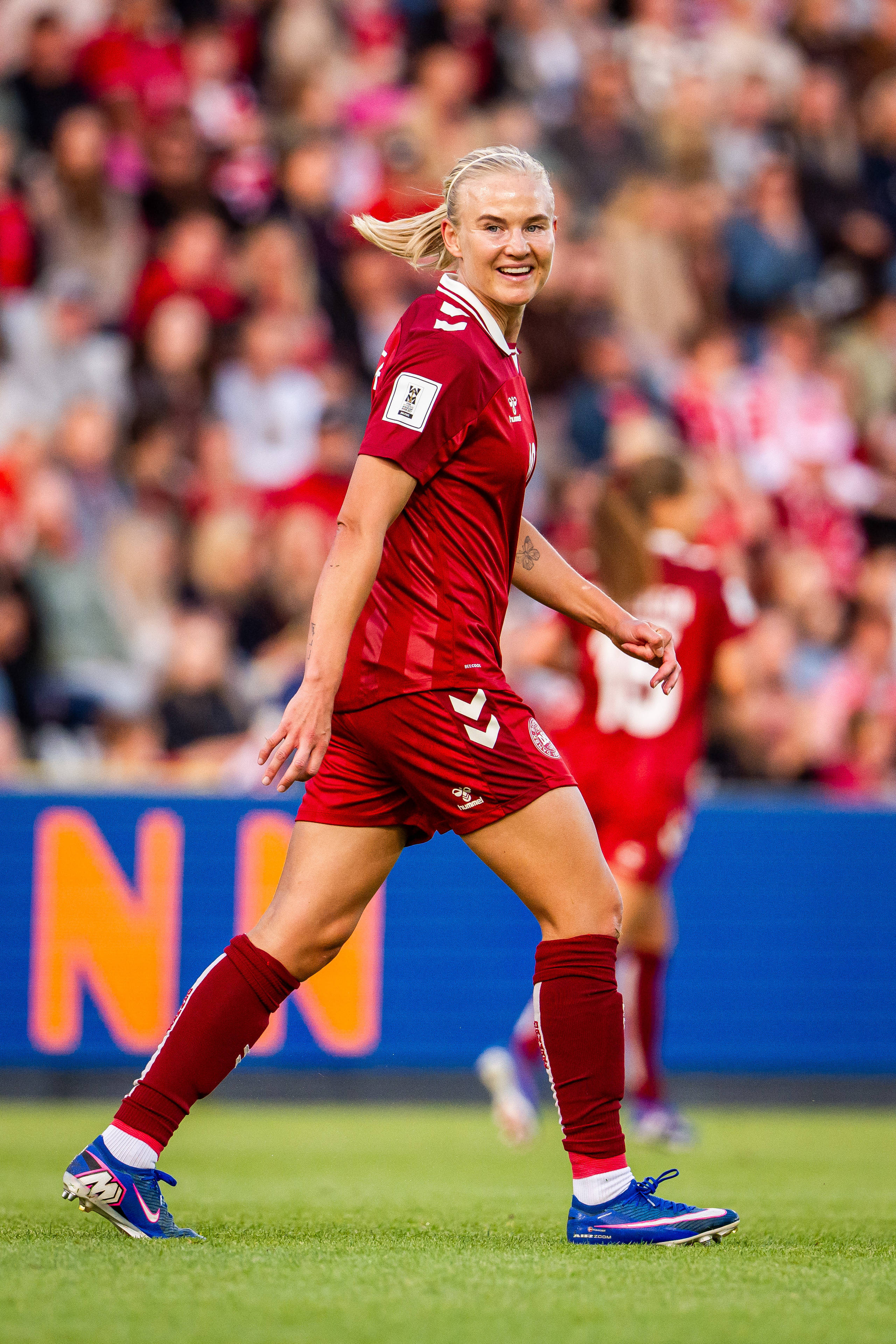 Pernille Harder — on the pitch